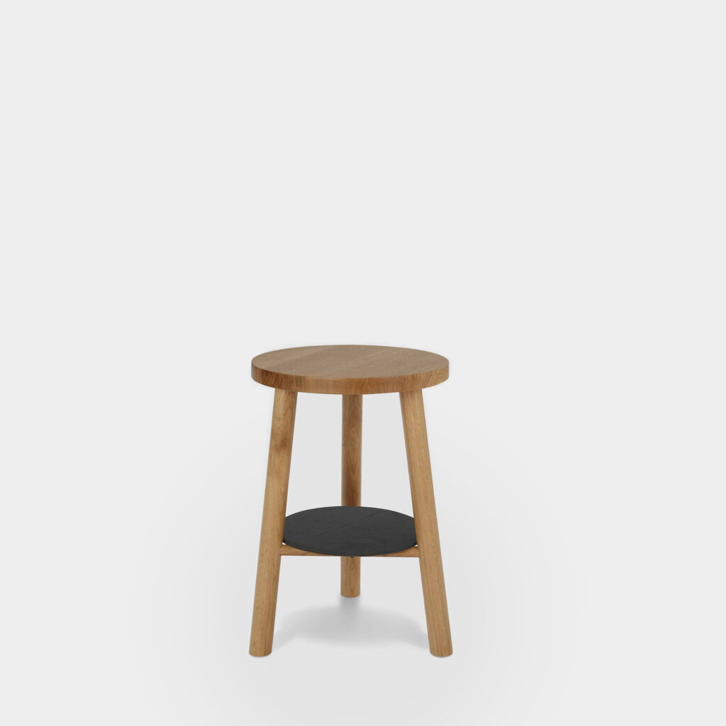 Semley oak side table 50cm