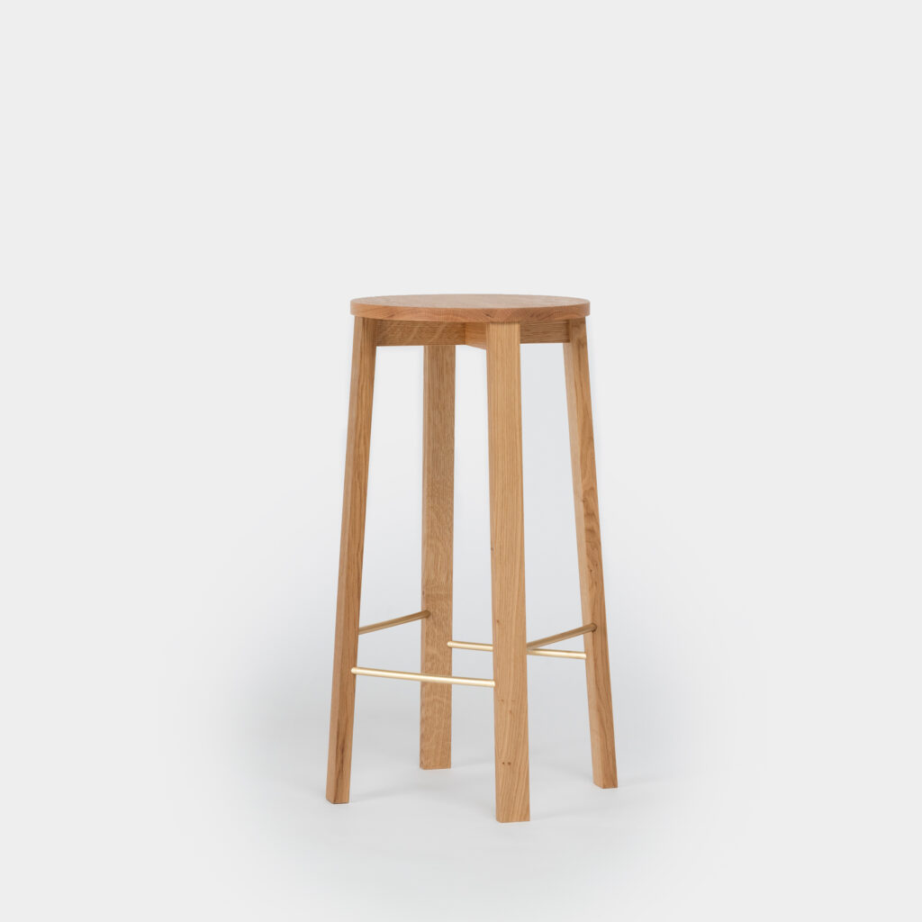 Kitchen bar stool four oak