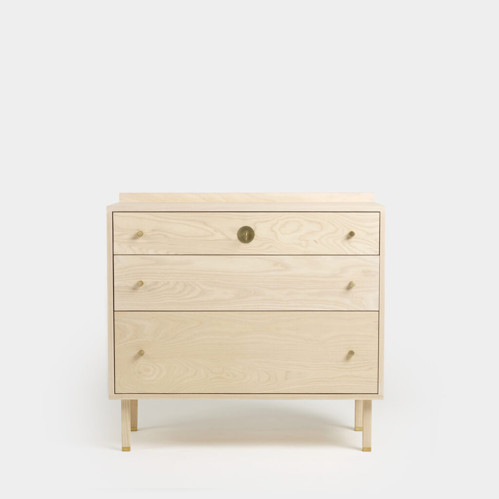 Ash chest of drawers