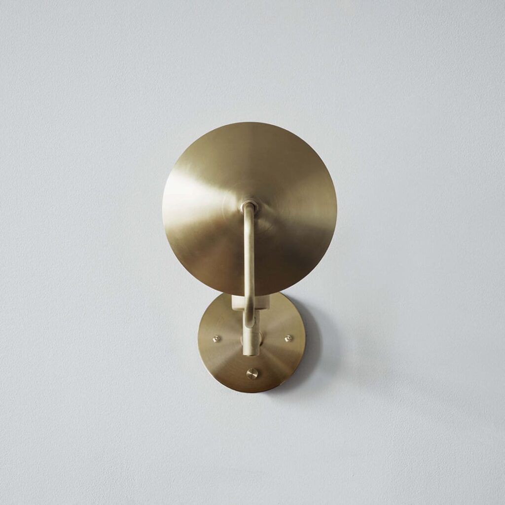 Workstead Orbit Sconce Brass