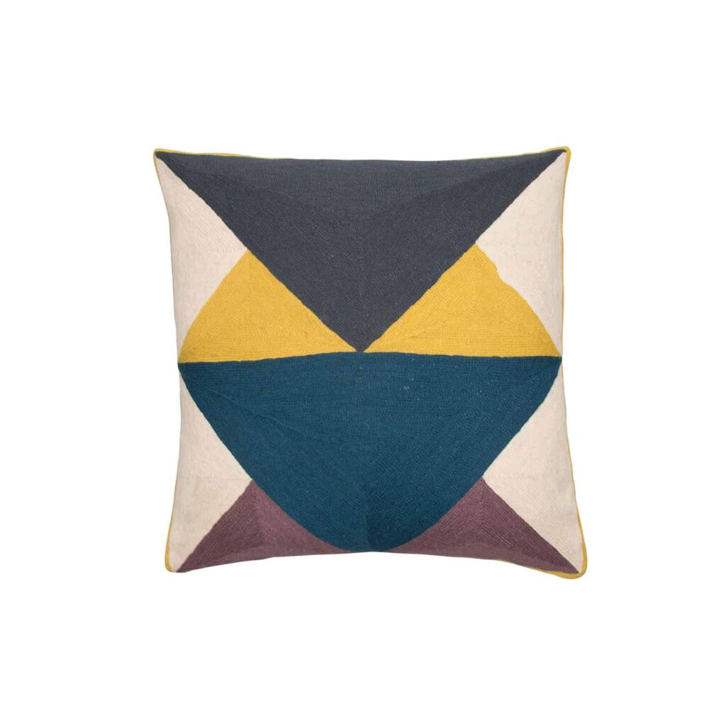 Le Witt crewelwork cushion