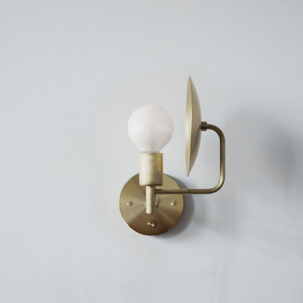 Workstead Orbit Sconce Brass