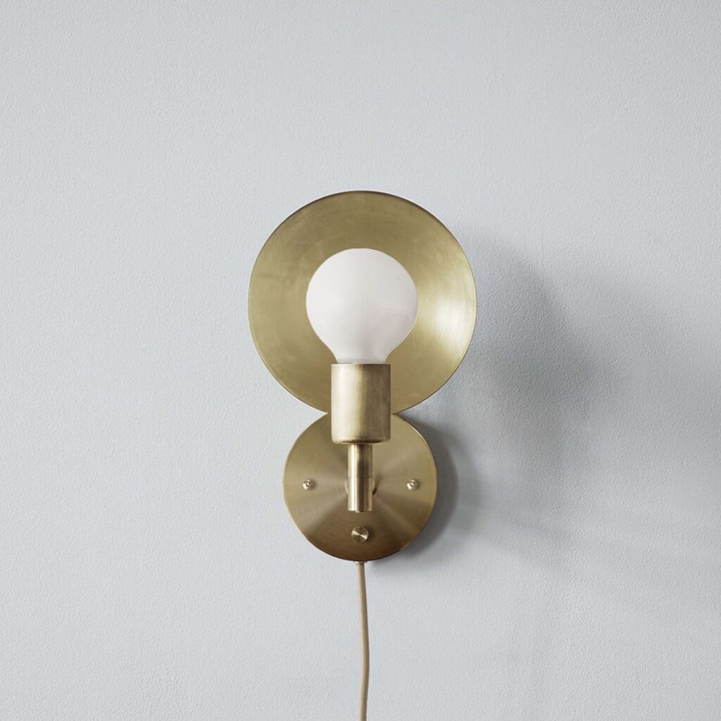 Workstead Orbit Sconce Brass
